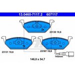 13.0460-7117.2, Колодки пер.AUDI A2,A3/VW BORA,GOLF IV,POLO/SKODA OCTAVIA