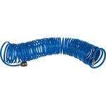 Pegas Шланг спиральный синий с быстросъемными соед. профи 20бар 5*8мм 15 PGS-4908