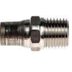 3805 06 13, LF3800 Series Straight Threaded Adaptor, R 1/4 Male to Push In 6 mm ...