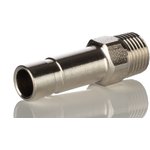 3821 08 10, LF3800 Series Straight Threaded Adaptor, R 1/8 Male to Push In 8 mm ...
