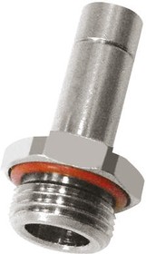 3821 06 13, LF3800 Series Straight Threaded Adaptor, R 1/4 Male to Push In 6 mm, Threaded-to-Tube Connection Style