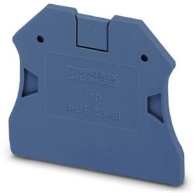 Фото 1/2 3047235, D-UT Series End Cover for Use with Modular Terminal Block
