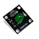 Светодиод 10мм - зеленый (Trema-модуль), Светодиод 10мм для Arduino проектов