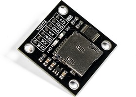 Фото 1/3 Адаптер карт MicroSD (Trema-модуль), Картридер MicroSD для Arduino-проектов