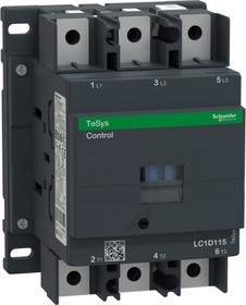 LC1D1156M7, Contactor: 3-pole; NO x3; Auxiliary contacts: NC + NO; 220VAC