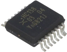 Фото 1/2 74HC138DB,112, Decoder/Demultiplexer Single 3-to-8 16-Pin SSOP Bulk