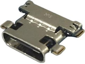 Фото 1/2 CX70M-24P1, USB Connectors USB Type C Connector Mid Mount