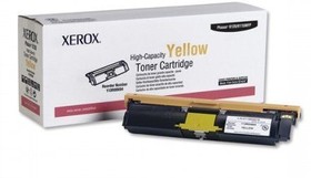 Фото 1/2 Xerox Phaser 6120/6115MFP тонер-картридж yellow (желтый) 113R00694