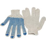 Перчатки трикотажные с ПВХ, 1 пара 100/1