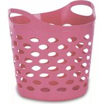 Корзина-сумка малая, 13л, 29x29x27 см, пластик, цвет в асс-те 3312