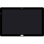 Дисплей (экран) в сборе с тачскрином для Huawei MediaPad M5 Lite 10 черный