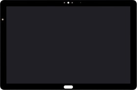 Дисплей (экран) в сборе с тачскрином для Huawei MediaPad M5 Lite 10 черный | купить в розницу и оптом