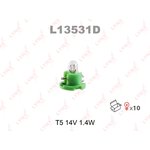 L13531D, L13531D_лампа! T5 14V 1.4W BX8.4d\