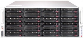 Фото 1/5 Серверная платформа Supermicro SuperStorage 4U Server 6049P-E1CR24H noCPU(2)2nd Gen Xeon Scalable/TDP 70-205W/ no DIMM(16)/ 3108RAID HDD(24)