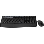 Клавиатура + мышь Logitech MK345 клав:черный мышь:черный USB 2.0 беспроводная ...