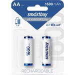 Аккумулятор NiMh Smartbuy AA/2BL 1600 mAh (24/240) (SBBR-2A02BL1600)