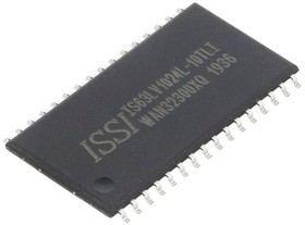 IS63LV1024L-10TLI, IC: SRAM memory; 128kx8bit; 3.3V; 10ns; TSOP32 II; parallel