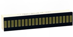 Фото 1/4 DC-20/20YWA, 20 сегментный шкальный дисплей/желтый/ 588нм/3.6-9мкд