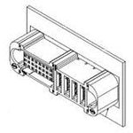 46562-3001, Power to the Board TEN60 PRESS-FIT VERTICAL RECPT ASSY