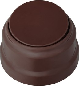 Выключатель А610-2261 1-кл. проходной 10А, ОУ, серия РЕТРО, шоколад, А610-2261 шоколад