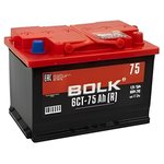 AB750, Аккумуляторная батарея BOLK 75 А/ч, обратная пол-сть