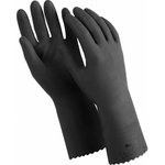 Двухслойные перчатки КЩС-1, размер 10, черные L-U-03 605828
