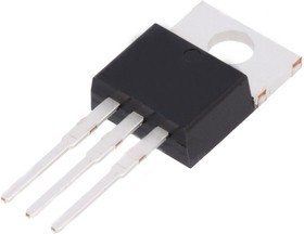 MC7805ABT, Linear Voltage Regulator, 1 A, 5 to 24 V, Positive Vout: 5.0 V; TJ = -40°C to +125°C (TO-220)