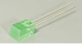 Светодиод 5 x 5 x10, зеленый, 7 мкд, угол 150, цвет линзы: зеленый матовый, BL-R2130A-T