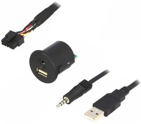 Фото 1/3 USB.FIAT.02, Адаптер USB / AUX-IN PCB, Fiat, Fiat Grande Punto 2005- 2009