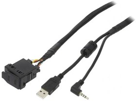 Фото 1/2 AUX-USB.002, Адаптер USB / AUX; VW; VW Polo 2014-