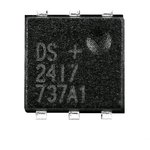 DS2417P+, Часы реального времени-двоичный счетчик последовательная шина 6-TSOC