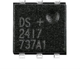 Фото 1/2 DS2417P+, Часы реального времени-двоичный счетчик последовательная шина 6-TSOC