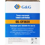 GG-CF362X, Картридж G&G, аналог HP CF362X/508X желтый 9.5k с чипом