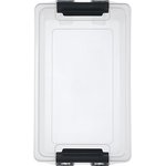 Контейнер HOME 10 литров с крышкой, прозрачный M-H10-00.07new