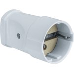 Розетка Navigator 61 366 NCA-SK01-16A-E-WH переносная с/з белая