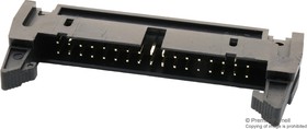Фото 1/2 MC-254-34-LL-ST-DIP, Pin Header, Wire-to-Board, 2.54 мм, 2 ряд(-ов), 34 контакт(-ов), Through Hole Straight