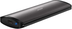 Фото 1/9 Накопитель SSD A-Data USB-C 512Gb ASE760-512GU32G2-CTI SE760 1.8" серый