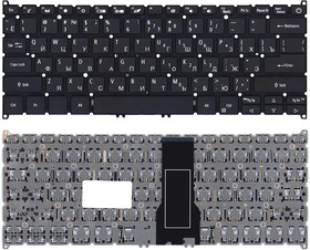 Фото 1/2 Клавиатура для ноутбука Acer Spin 5 SP513-51 черная