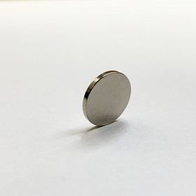 Фото 1/4 Неодимовый магнит диск D10x1 мм., N35 - 100шт NdFeB 10x1 N35