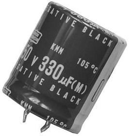 EKMM251VSN391MR25S, Aluminum Electrolytic Capacitors - Snap In 250volts 390uF 30X25