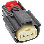 Sealed Connector Assembly with Connector Position Assurance, Receptacle, 1 Rows ...