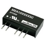 MEA1D0505SC, Isolated DC/DC Converters - Through Hole DC/DC TH 1W 5-5V SIP Dual