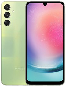 Фото 1/10 Смартфон Samsung Galaxy A24 4+128GB SM-A245F зеленый (SM-A245FLGUMEA)