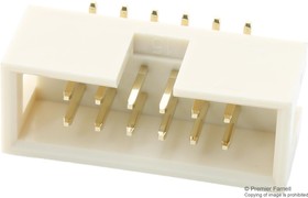 Фото 1/2 MC-254-12-00-ST-SMD, Pin Header, Wire-to-Board, 2.54 мм, 2 ряд(-ов), 12 контакт(-ов), Surface Mount Straight