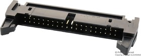 Фото 1/2 MC-254-40-LL-ST-DIP, Pin Header, Wire-to-Board, 2.54 мм, 2 ряд(-ов), 40 контакт(-ов), Through Hole Straight