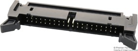 Фото 1/2 MC-254-60-SL-RA-DIP, Pin Header, угловой, Wire-to-Board, 2.54 мм, 2 ряд(-ов), 60 контакт(-ов), Through Hole Right Angle