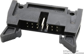 Фото 1/2 MC-254-14-LL-RA-DIP, Pin Header, угловой, Wire-to-Board, 2.54 мм, 2 ряд(-ов), 14 контакт(-ов), Through Hole Right Angle