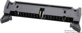 Фото 1/2 MC-254-40-LL-RA-DIP, Pin Header, угловой, Wire-to-Board, 2.54 мм, 2 ряд(-ов), 40 контакт(-ов), Through Hole Right Angle