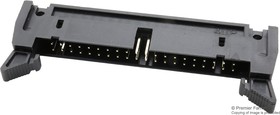 Фото 1/2 MC-254-60-LL-RA-DIP, Pin Header, угловой, Wire-to-Board, 2.54 мм, 2 ряд(-ов), 60 контакт(-ов), Through Hole Right Angle