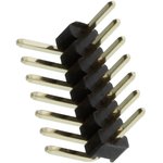 MC-HRT1-S07-G, Pin Header, угловой, Плата - к - плате, 1.27 мм, 1 ряд(-ов) ...